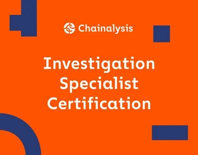 Chainalysis Investigation Specialist Certification